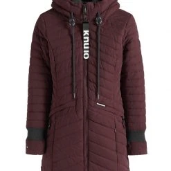 Brandneu 🌟 Khujo TOOTS PEACHED - Wintermantel - Weinrot, Damen 😀 -Khujo Verkaufsladen 87d2b1e483ef4677bcab6098663cdd37