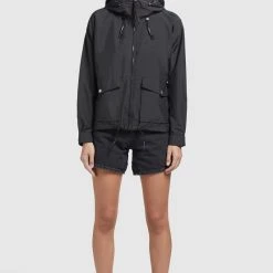 Bestes Angebot 🎉 Khujo BLAIR - Übergangsjacke - Schwarz, Damen ⭐ -Khujo Verkaufsladen 882ae71c14b94454805fbeed7747ab9d