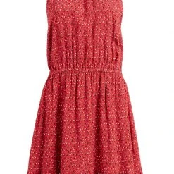 Bester Verkauf 🔔 Khujo KELSA - Freizeitkleid - Rot Geblümt, Damen 🥰