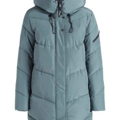 Coupon ✨ Khujo JORDIS - Wintermantel - Blaugrau, Damen ❤️ -Khujo Verkaufsladen 89120b4a2c354735951690cb6977e1d2