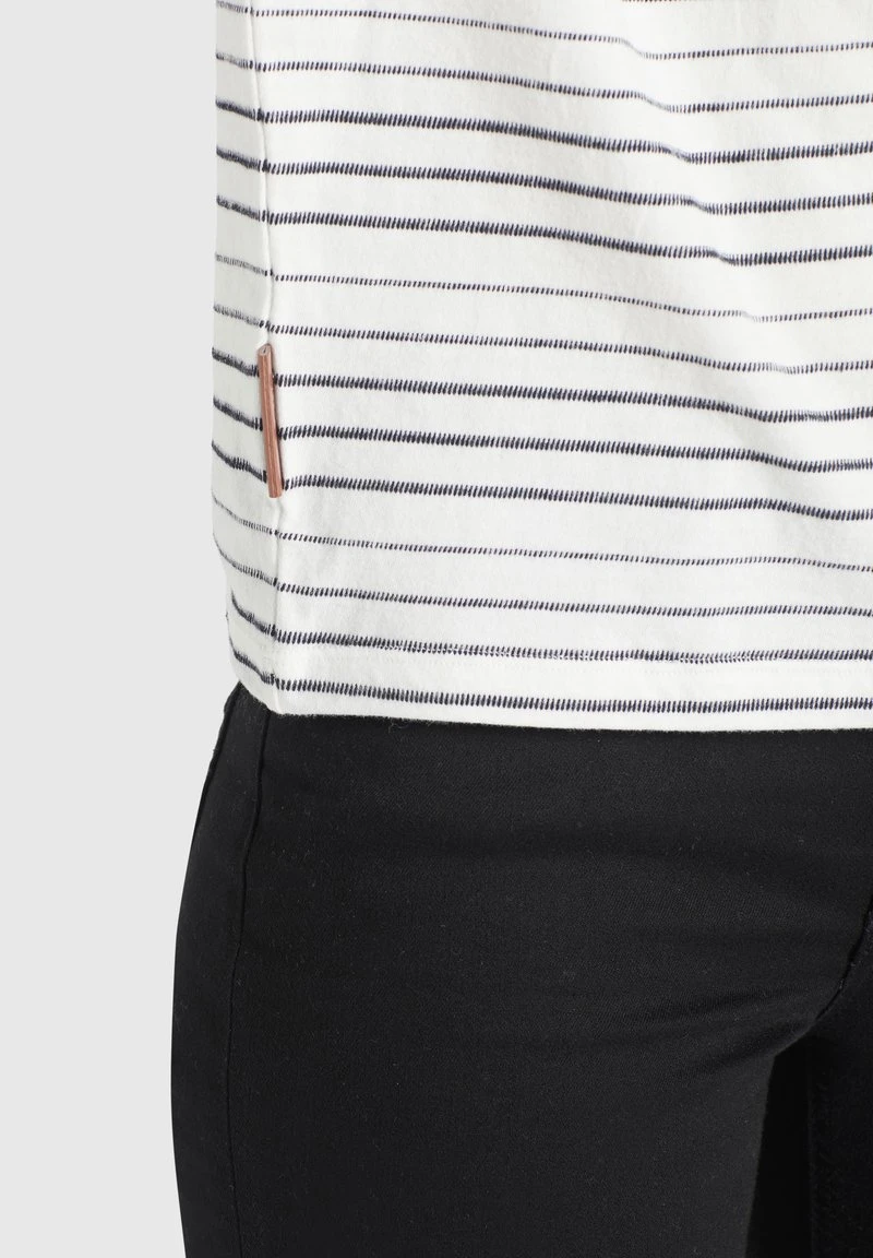 Top 10 🥰 Khujo AURELIA - T-Shirt Print - Weiß Schwarz Gestreift, Damen ✨ 10 Top 10 🥰 Khujo AURELIA - T-Shirt Print - Weiß Schwarz Gestreift, Damen ✨ – Bild 10