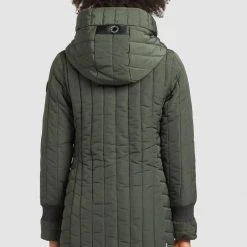 Billig ⌛ Khujo JERRY PRIME5 LIGHT - Wintermantel - Dunkelgrün, Damen 💯 -Khujo Verkaufsladen 8a890ba642124ff08a149b04e1cc61c2