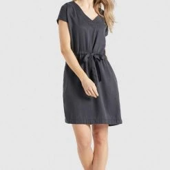 Blitzangebot 🛒 Khujo ANNELI - Jeanskleid - Grau Gewaschen, Damen ❤️ -Khujo Verkaufsladen 8c6c2fb6f00840de8d4fe3e56c098acb