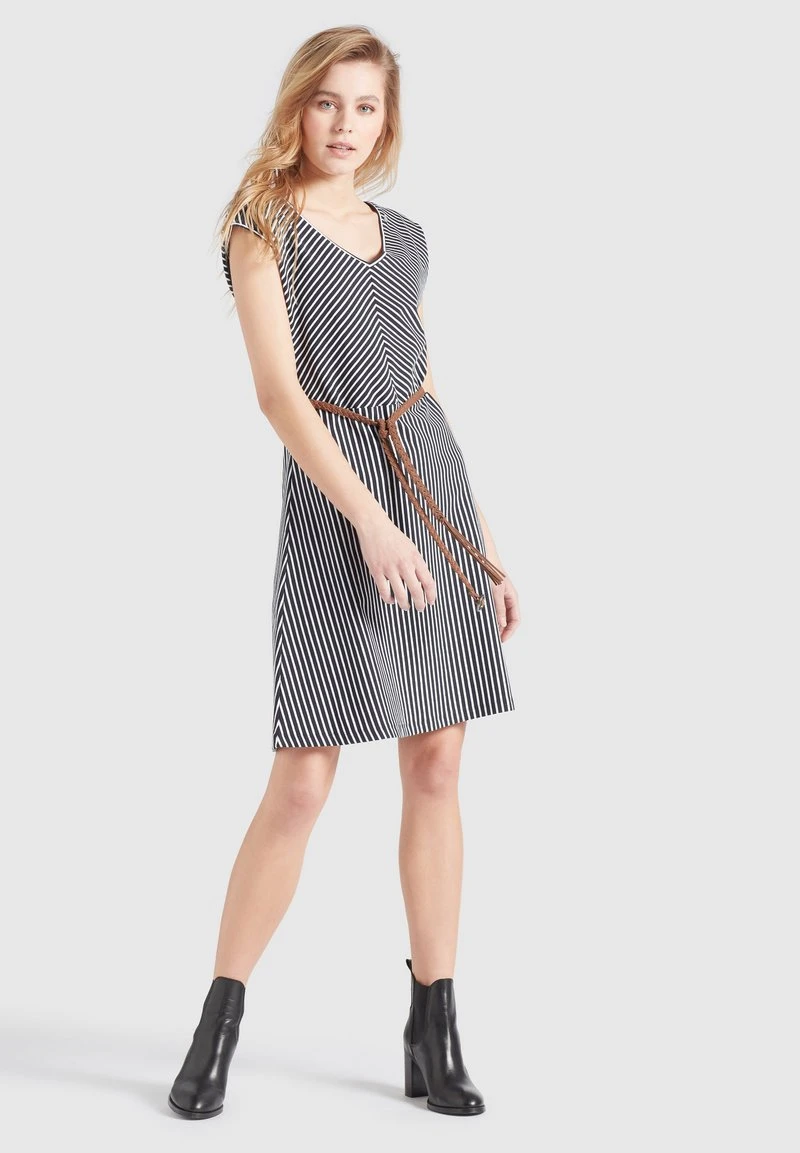 Bestes Angebot 💯 Khujo LEIFA - Freizeitkleid - Dunkelblau-weiß Gestreift, Damen 🎉 7 Bestes Angebot 💯 Khujo LEIFA - Freizeitkleid - Dunkelblau-weiß Gestreift, Damen 🎉 – Bild 7