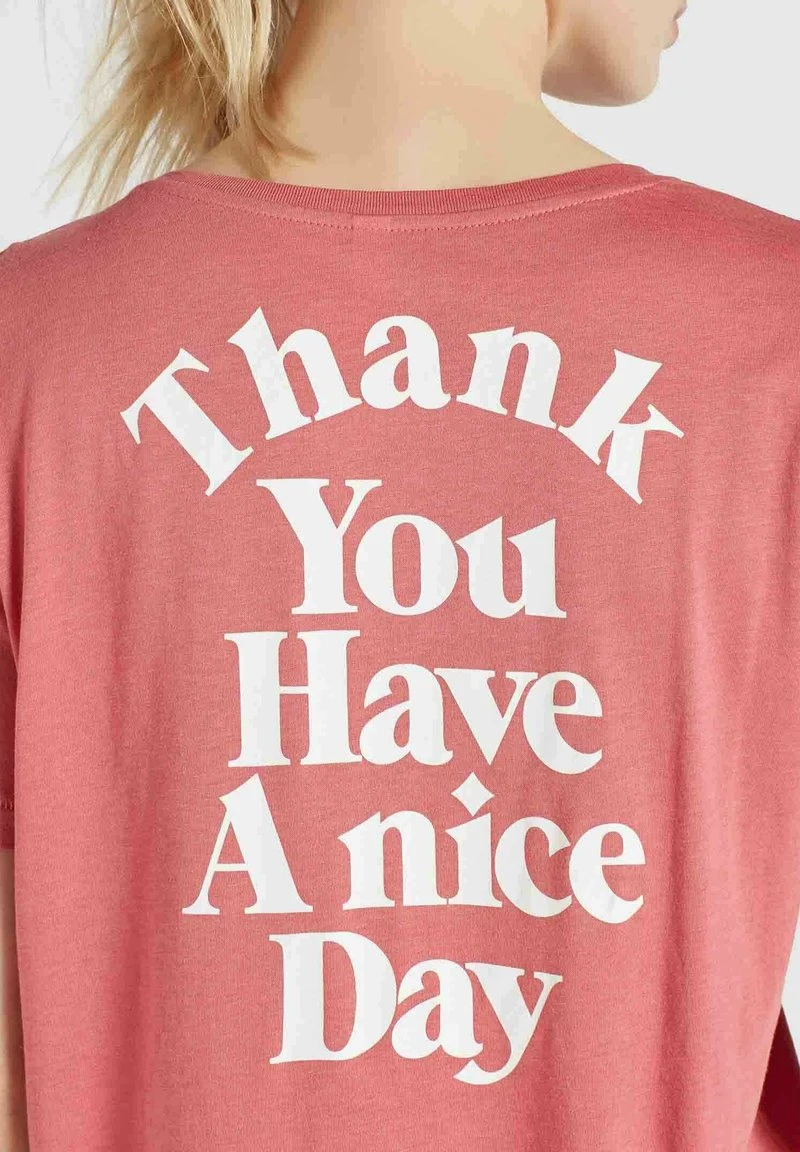 Bestes Angebot ๐ Khujo BANANI THANK YOU - T-Shirt Print - Rosa, Damen ๐ 5 Bestes Angebot ๐ Khujo BANANI THANK YOU - T-Shirt Print - Rosa, Damen ๐ โ Bild 5