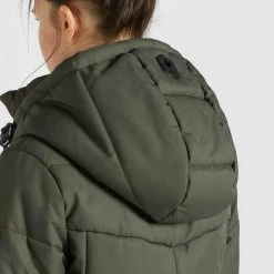 Billig ⭐ Khujo ELVA STRUCTURED - Wintermantel - Dunkeloliv, Damen 😀 -Khujo Verkaufsladen 8e75694159d749ffa767b3905d7e0447