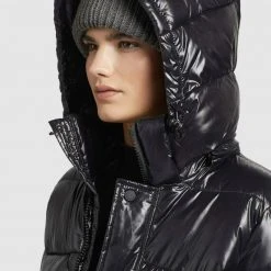 Coupon 🤩 Khujo GERDA SHINY - Wintermantel - Schwarz, Damen ❤️ -Khujo Verkaufsladen 8f00fa5aec6847c6a78e365cc29c2566