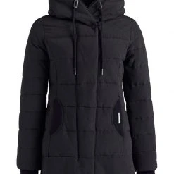 Budget 🎁 Khujo SHERMA2 - Wintermantel - Schwarz, Damen ⌛ -Khujo Verkaufsladen 8f8ae4ac730a4ed284864587639b826a