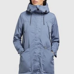 Brandneu 🛒 Khujo AIRA2 - Parka - Blau, Damen 🧨