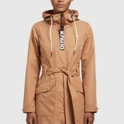 Besorgen ⭐ Khujo LAUREN - Trenchcoat - Toffee, Damen 👏