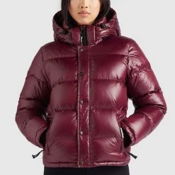 Schlussverkauf ✔️ Khujo CAMILLE - Winterjacke - Weinrot Glänzend, Damen ❤️