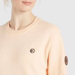 Brandneu ✔️ Khujo LISEL - Sweatshirt - Apricot, Damen 🎉 -Khujo Verkaufsladen 90b5724674e64774a03b7267c8f424b5