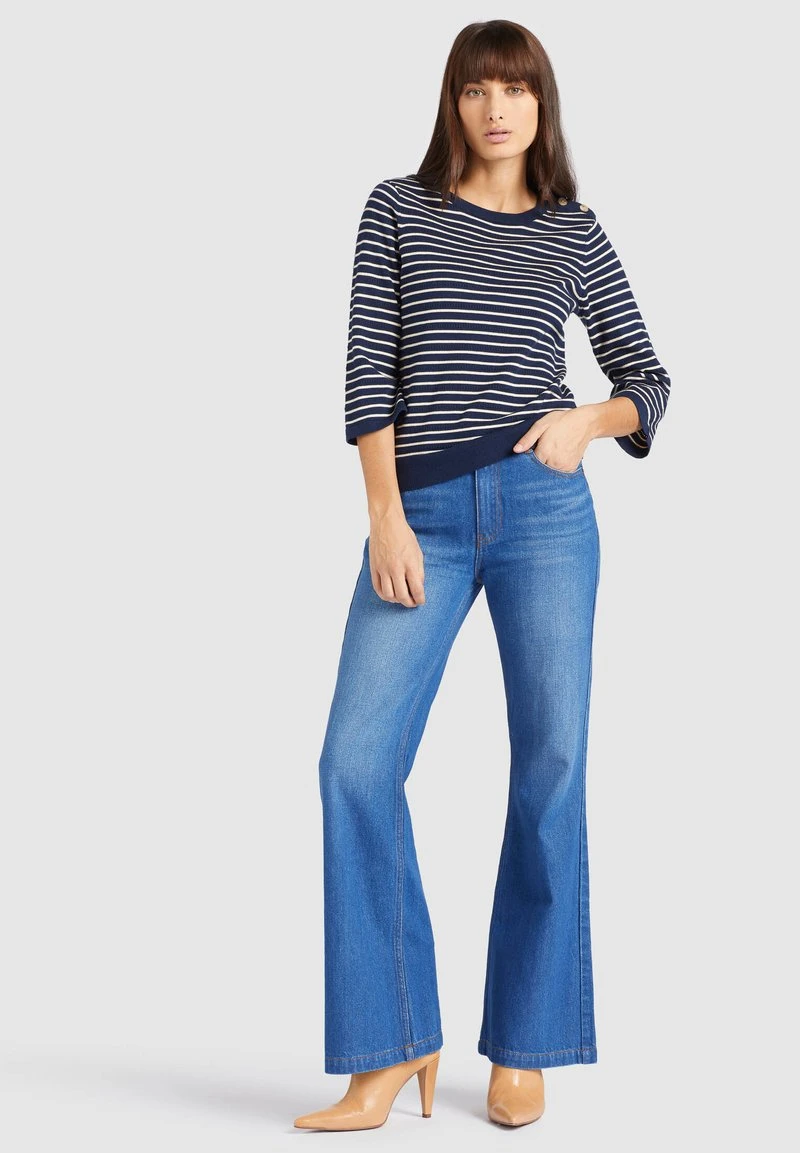 Am billigsten 🛒 Khujo RAISA - Strickpullover - Dunkelblau, Damen ⭐ 1 Am billigsten 🛒 Khujo RAISA - Strickpullover - Dunkelblau, Damen ⭐