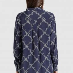 Schlussverkauf 🎁 Khujo COLLINS - Hemdbluse - Dark Blue, Damen ⌛ -Khujo Verkaufsladen 918d73e423034f688e2a007aa991831c