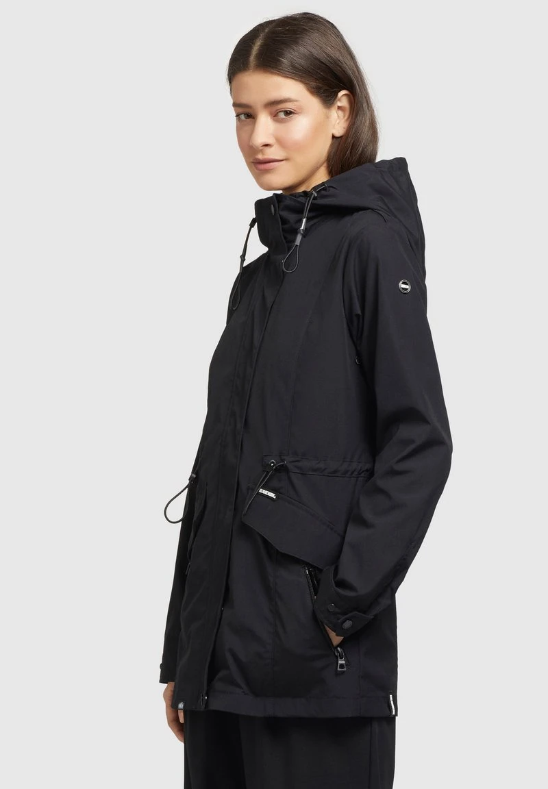 Bestes Angebot ⭐ Khujo FELINA - Regenjacke / Wasserabweisende Jacke - Schwarz, Damen 🎁 4 Bestes Angebot ⭐ Khujo FELINA - Regenjacke / Wasserabweisende Jacke - Schwarz, Damen 🎁 – Bild 4