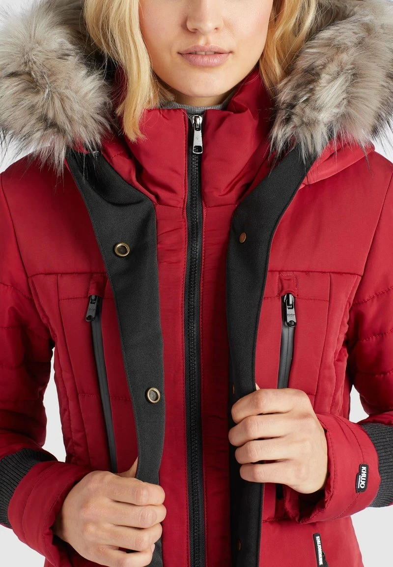 Top 10 ⌛ Khujo NIAMH - Wintermantel - Rot, Damen ❤️ 7 Top 10 ⌛ Khujo NIAMH - Wintermantel - Rot, Damen ❤️ – Bild 7