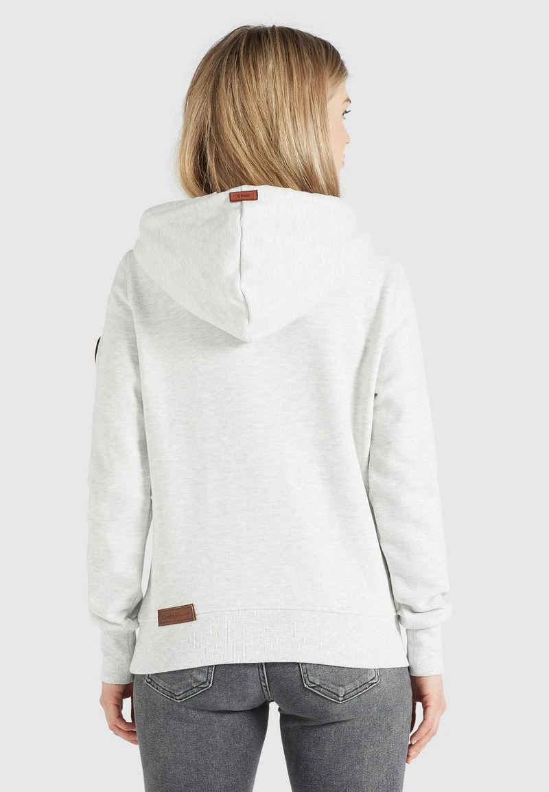 Neu 🎉 Khujo FANCI - Kapuzenpullover - Hellgrau Meliert, Damen ❤️ 3 Neu 🎉 Khujo FANCI - Kapuzenpullover - Hellgrau Meliert, Damen ❤️ – Bild 3