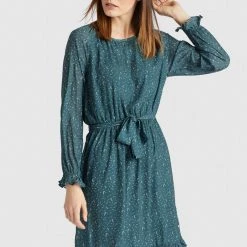 Großhandel 💯 Khujo MEDUSA - Freizeitkleid - Grün, Damen ✨