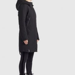 Budget 🧨 Khujo CHARLYN - Wintermantel - Schwarz, Damen ⭐ -Khujo Verkaufsladen 94047deba6864f0496afd107a671089f