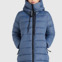 Billig ⭐ Khujo YACI - Wintermantel - Blau, Damen ✨