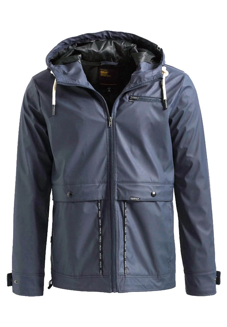 Bester Verkauf 😀 Khujo DARKIN - Regenjacke / Wasserabweisende Jacke - Dunkelblau, Herren ⭐ 6 Bester Verkauf 😀 Khujo DARKIN - Regenjacke / Wasserabweisende Jacke - Dunkelblau, Herren ⭐ – Bild 6
