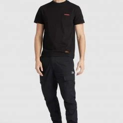 Auslauf 🛒 Khujo DESTIN SOLID - T-Shirt Print - Schwarz, Herren ⭐ -Khujo Verkaufsladen 949d648ccf204e57b646d76dc5b46b9f