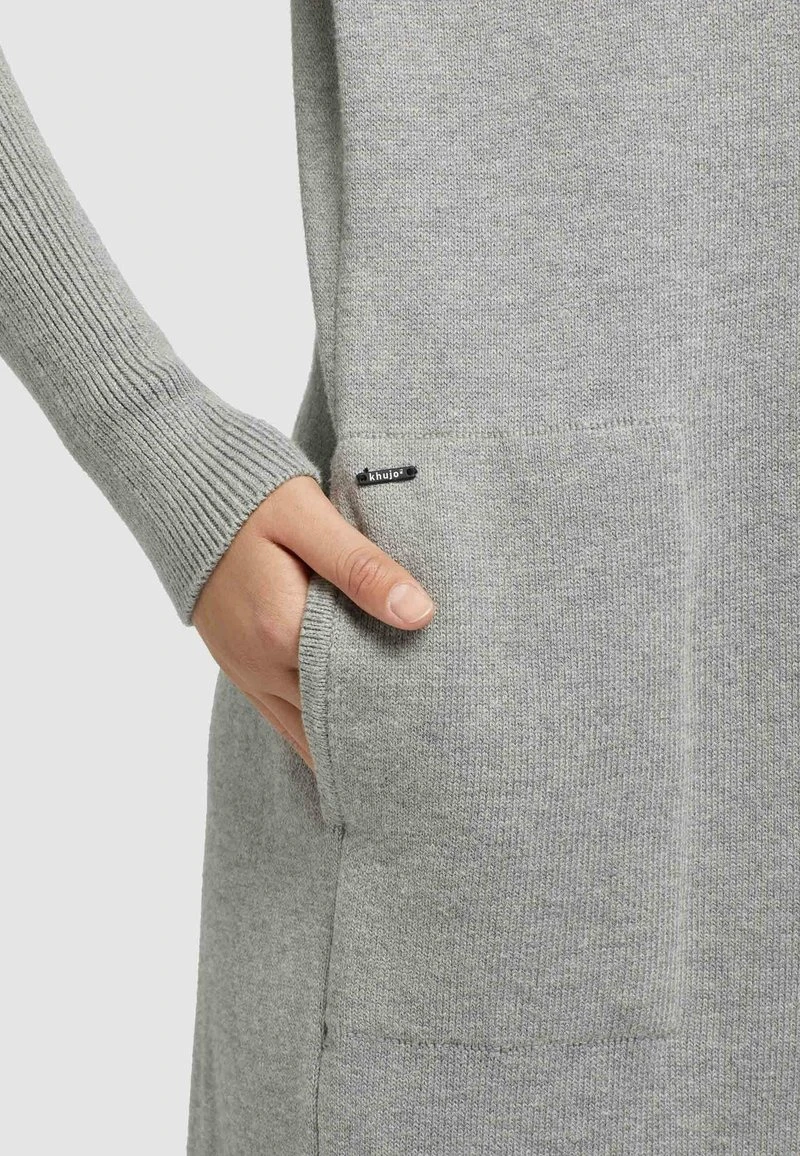 Billig ⌛ Khujo ELINA - Strickjacke - Grau Meliert, Damen 🧨 4 Billig ⌛ Khujo ELINA - Strickjacke - Grau Meliert, Damen 🧨 – Bild 4