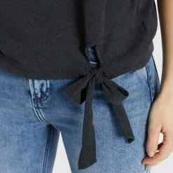 Am billigsten ⌛ Khujo AURELIA - T-Shirt Print - Dunkelgrau Meliert, Damen 🎁 -Khujo Verkaufsladen 9624858a17364ffd8951e232db36fe70