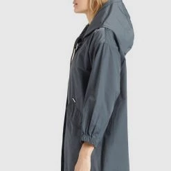 Budget 🥰 Khujo JAYDA - Parka - Blaugrau, Damen 🤩 -Khujo Verkaufsladen 96c0ca4c0ff0463a8f159e69e27c8062
