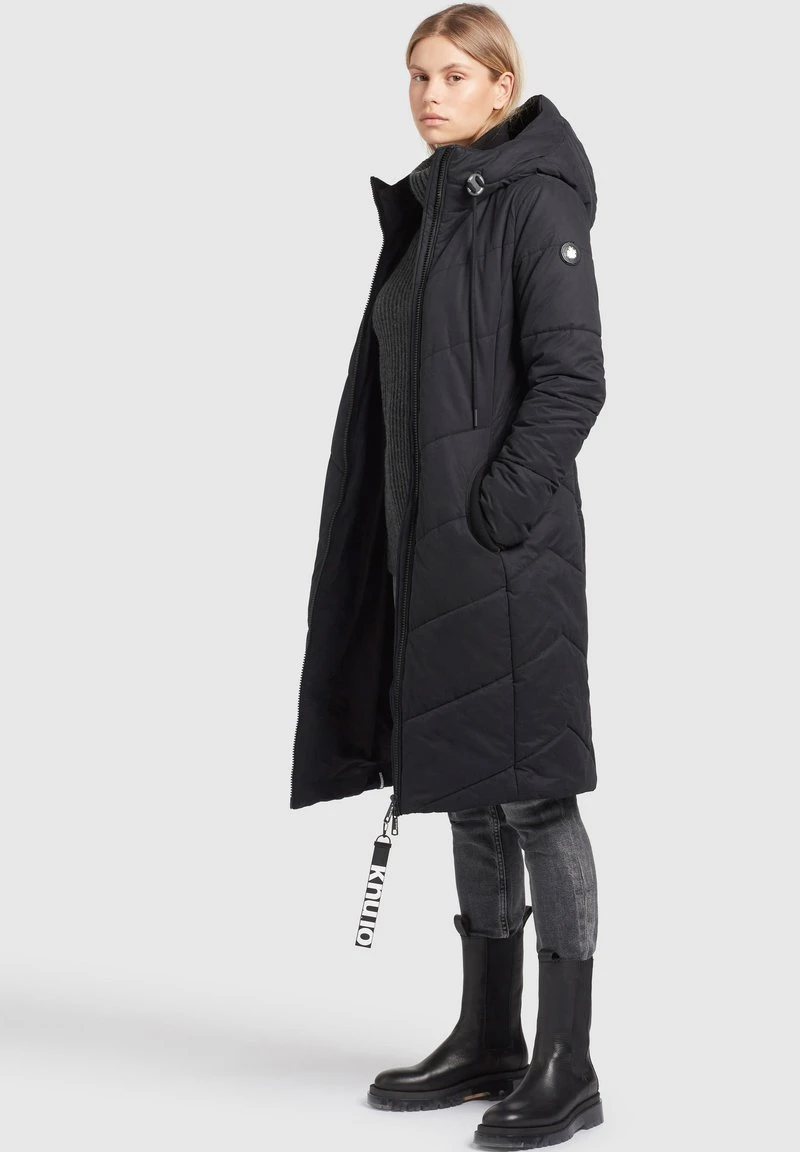 Billig ⌛ Khujo ARIBAY PEACHED - Wintermantel - Schwarz, Damen ⭐ 4 Billig ⌛ Khujo ARIBAY PEACHED - Wintermantel - Schwarz, Damen ⭐ – Bild 4