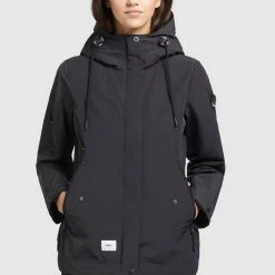 Billig 😀 Khujo KAYA - Outdoorjacke - Schwarz, Damen 👏