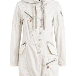 Am billigsten ⌛ Khujo ZARIA - Parka - Beige/off White, Damen ✨ -Khujo Verkaufsladen 982d997b974f42b2bb20b7d67f424d9c