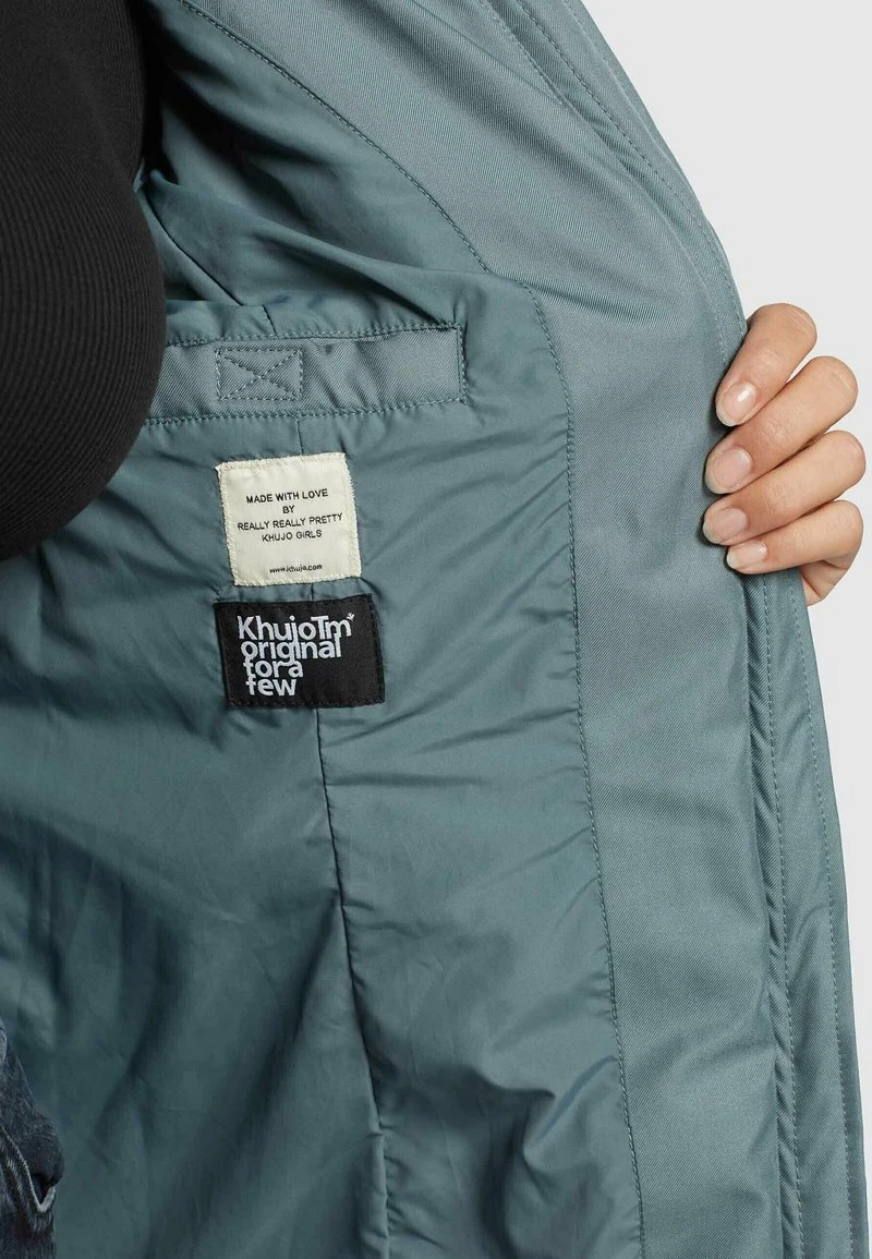Bestes Angebot ❤️ Khujo JERRY PRIME5 STRUCTURED - Wintermantel - Blaugrau, Damen ✔️ 6 Bestes Angebot ❤️ Khujo JERRY PRIME5 STRUCTURED - Wintermantel - Blaugrau, Damen ✔️ – Bild 6