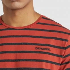 Blitzangebot ⌛ Khujo SAER - T-Shirt Print - Orange, Herren ⌛ -Khujo Verkaufsladen 98cc597303744b3e98c315d413472215