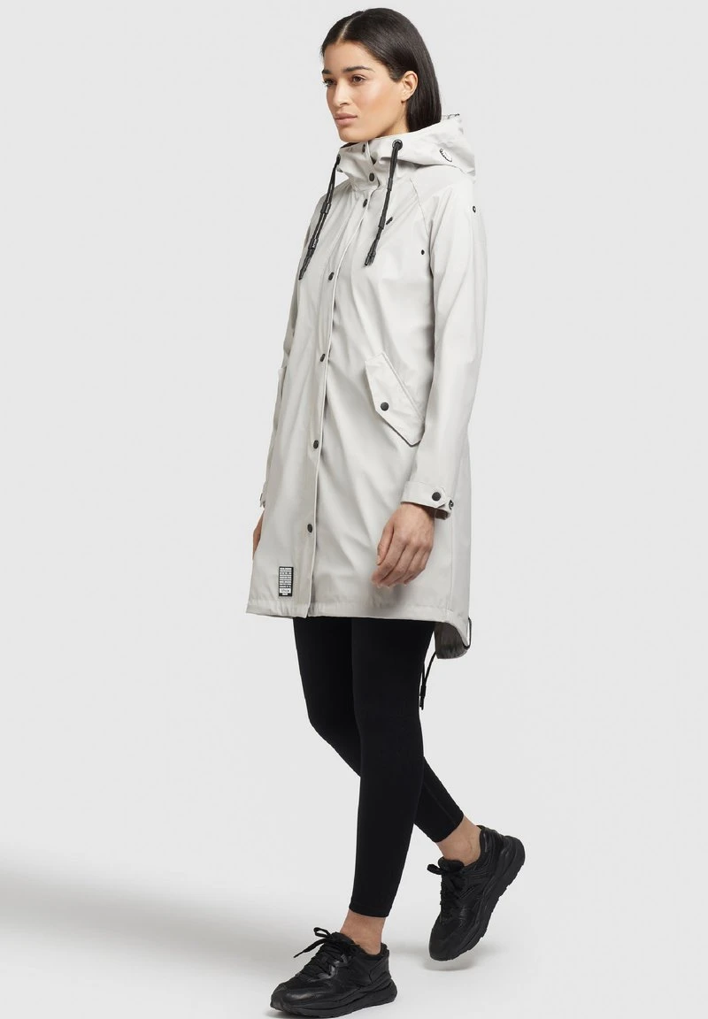 Blitzangebot 🤩 Khujo ODELIE - Regenjacke / Wasserabweisende Jacke - Hellgrau, Damen 🔔 5 Blitzangebot 🤩 Khujo ODELIE - Regenjacke / Wasserabweisende Jacke - Hellgrau, Damen 🔔 – Bild 5