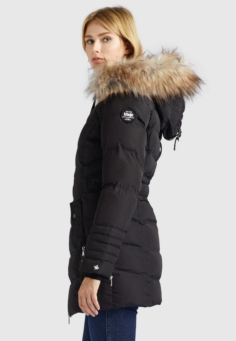 Auslauf ✨ Khujo AMARAY - Wintermantel - Schwarz, Damen 👏 4 Auslauf ✨ Khujo AMARAY - Wintermantel - Schwarz, Damen 👏 – Bild 4