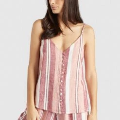 Brandneu ⌛ Khujo NESRIN - Top - Pink, Damen 🥰