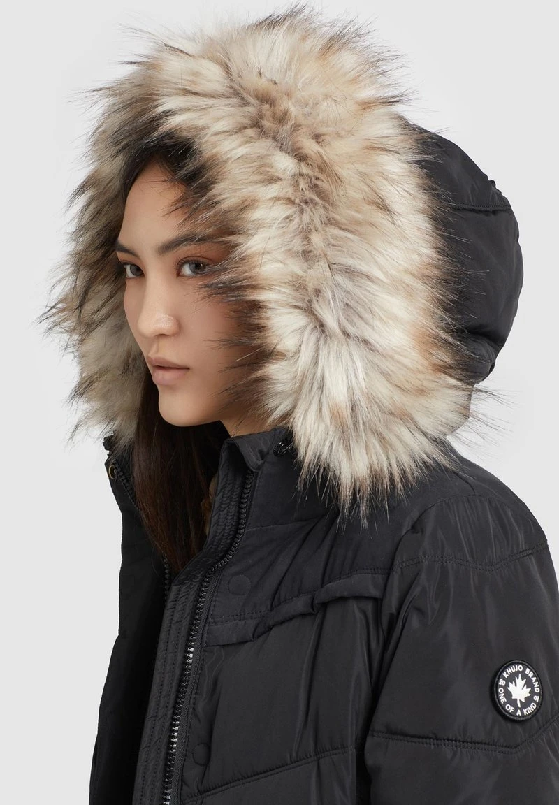 Blitzangebot ❤️ Khujo LUBECK LONG - Wintermantel - Schwarz, Damen 💯 7 Blitzangebot ❤️ Khujo LUBECK LONG - Wintermantel - Schwarz, Damen 💯 – Bild 7