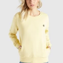 Billig 🤩 Khujo LISEL - Sweatshirt - Hellgelb, Damen 👍