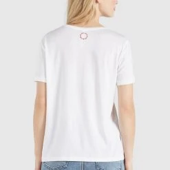 Bestpreis 💯 Khujo BANANI HEY - T-Shirt Print - Weiß, Damen ✨ -Khujo Verkaufsladen 9b389d77f8d449999063000fc6bfd633