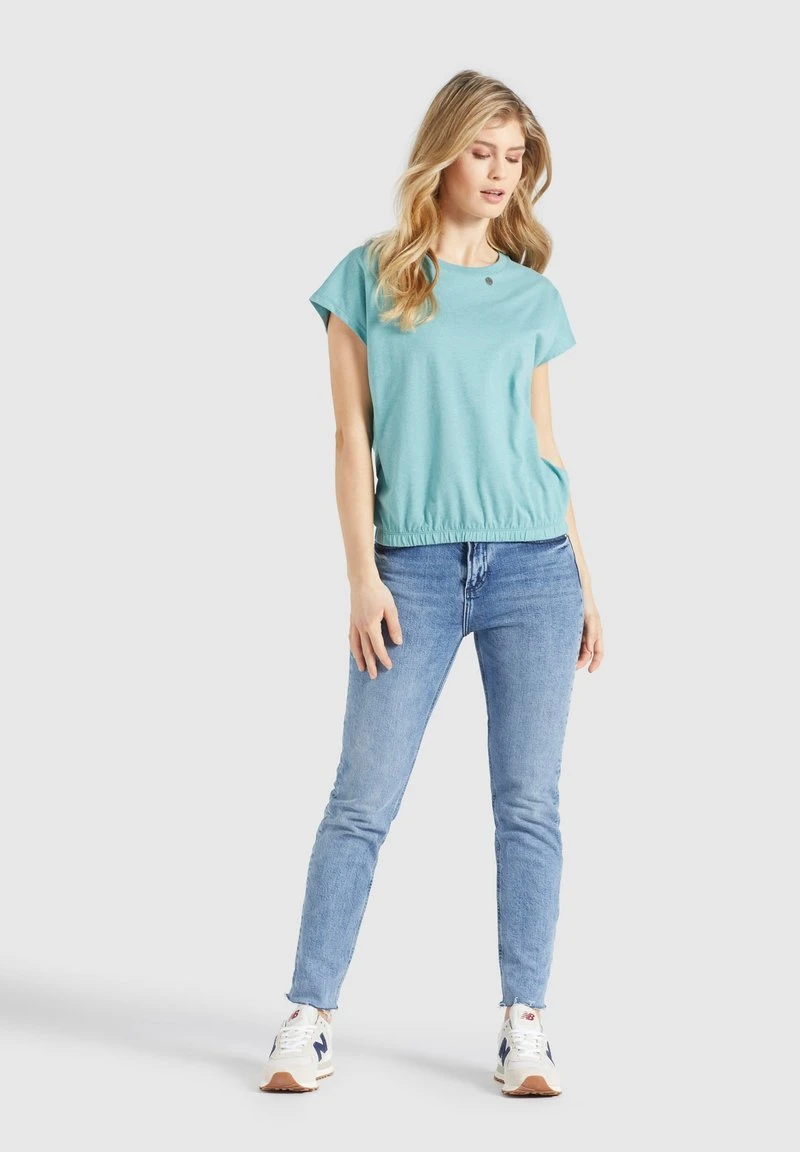 Bester Verkauf 🧨 Khujo MARIKA - T-Shirt Print - Aqua Meliert, Damen ❤️ 2 Bester Verkauf 🧨 Khujo MARIKA - T-Shirt Print - Aqua Meliert, Damen ❤️ – Bild 2