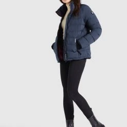 Bestpreis 👍 Khujo BACHA MATT - Winterjacke - Dunkelblau, Damen 😀 -Khujo Verkaufsladen 9ce33f772532429297ffa7db5931e8a3