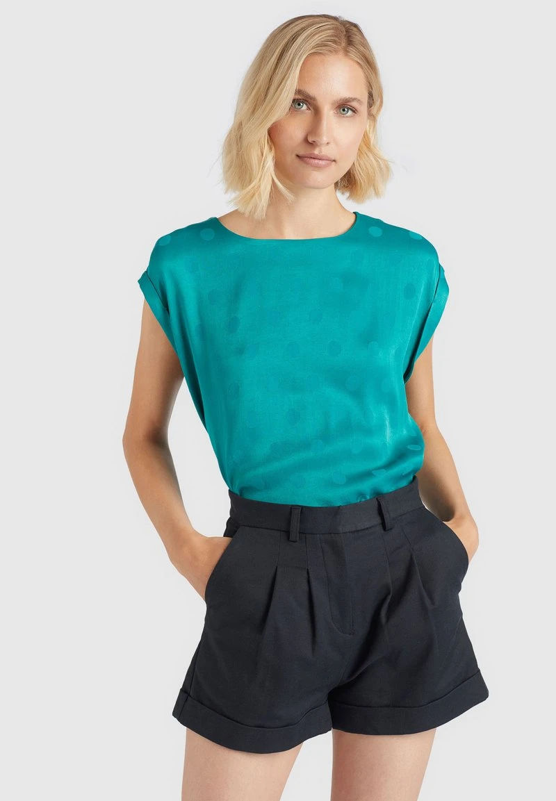 Am billigsten 👍 Khujo Bluse - Blaugrün, Damen 🧨 1 Am billigsten 👍 Khujo Bluse - Blaugrün, Damen 🧨