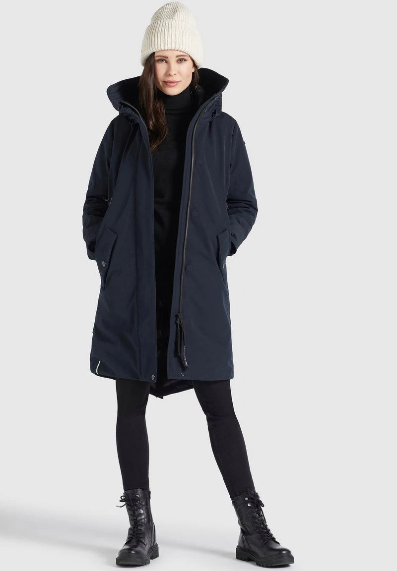 Am billigsten 🔔 Khujo CHARLYN2 - Wintermantel - Dunkelblau, Damen ✨ 2 Am billigsten 🔔 Khujo CHARLYN2 - Wintermantel - Dunkelblau, Damen ✨ – Bild 2