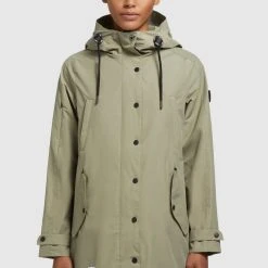 Schlussverkauf ✨ Khujo JELLE - Parka - Graugrün, Damen ⌛