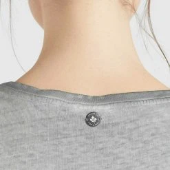 Großhandel 👏 Khujo PERGOLA - T-Shirt Basic - Grau, Damen ⭐ -Khujo Verkaufsladen 9f0367fd67794bcea832f3466a8f06bf