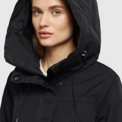 Besorgen ❤️ Khujo AIRA2 - Parka - Schwarz, Damen 🌟 -Khujo Verkaufsladen 9f04b89496904ccb97a1cbacfde9b5ab