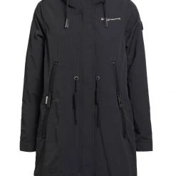 Brandneu 🥰 Khujo ADDA - Parka - Schwarz, Damen 🎁 -Khujo Verkaufsladen 9fac3a7bcb094c9685f542437cc21c1f