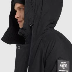 Blitzangebot 😀 Khujo HOLDER - Wintermantel - Schwarz, Herren 🥰 -Khujo Verkaufsladen 9ff2881fc9aa4c4e9cfda602f2ccb5d8