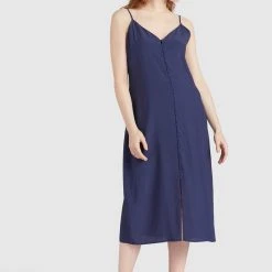 Bestpreis 😀 Khujo VALERIYA - Freizeitkleid - Dark Blue, Damen 😍 -Khujo Verkaufsladen a00a53d30ab44ad3b4cc891139fd6e91